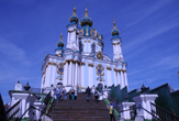 La chiesa di S. Andrea a Kiev